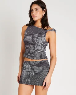 Bandana Slash Top