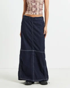 BDG Baggy Denim Maxi Skirt
