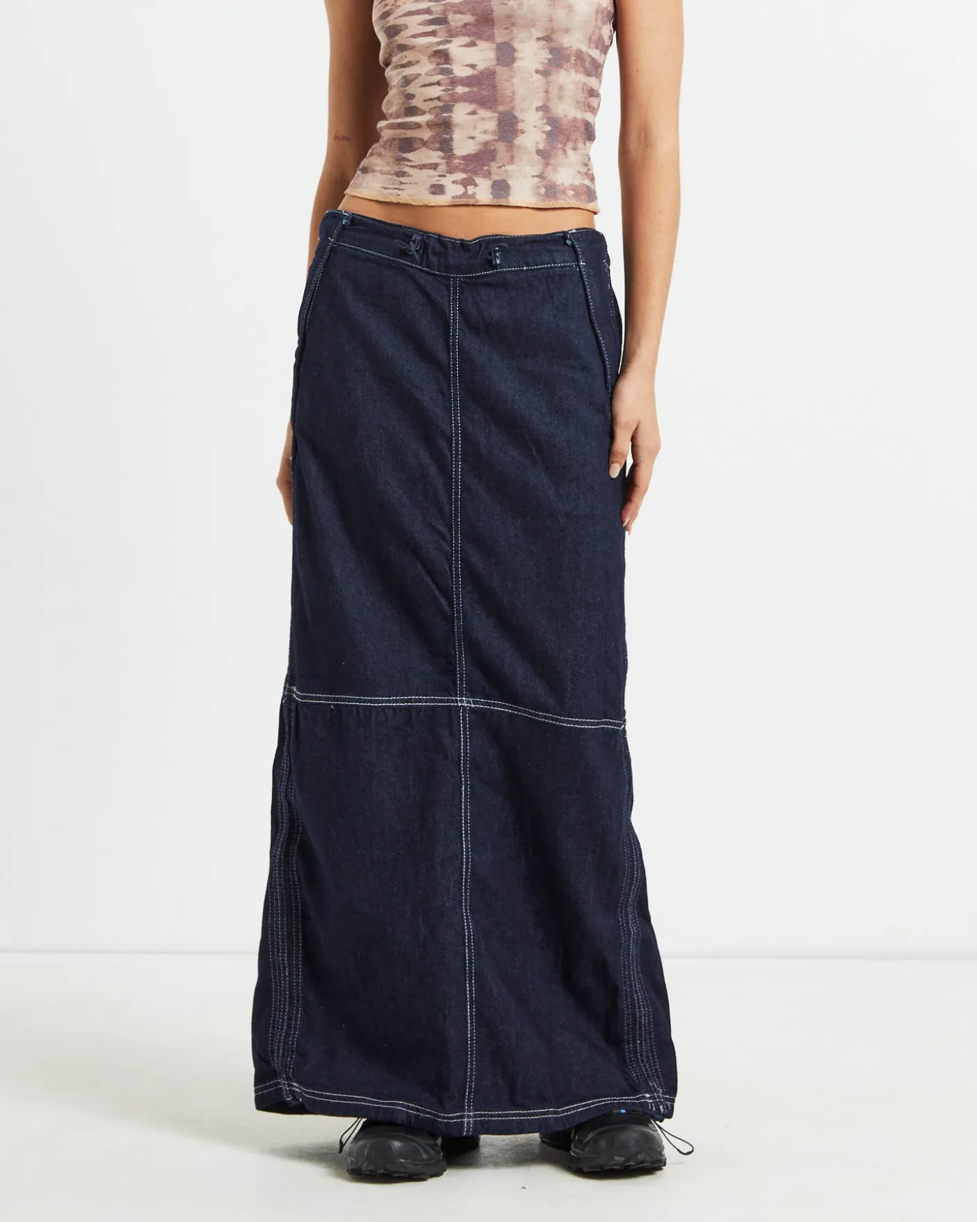 BDG Baggy Denim Maxi Skirt