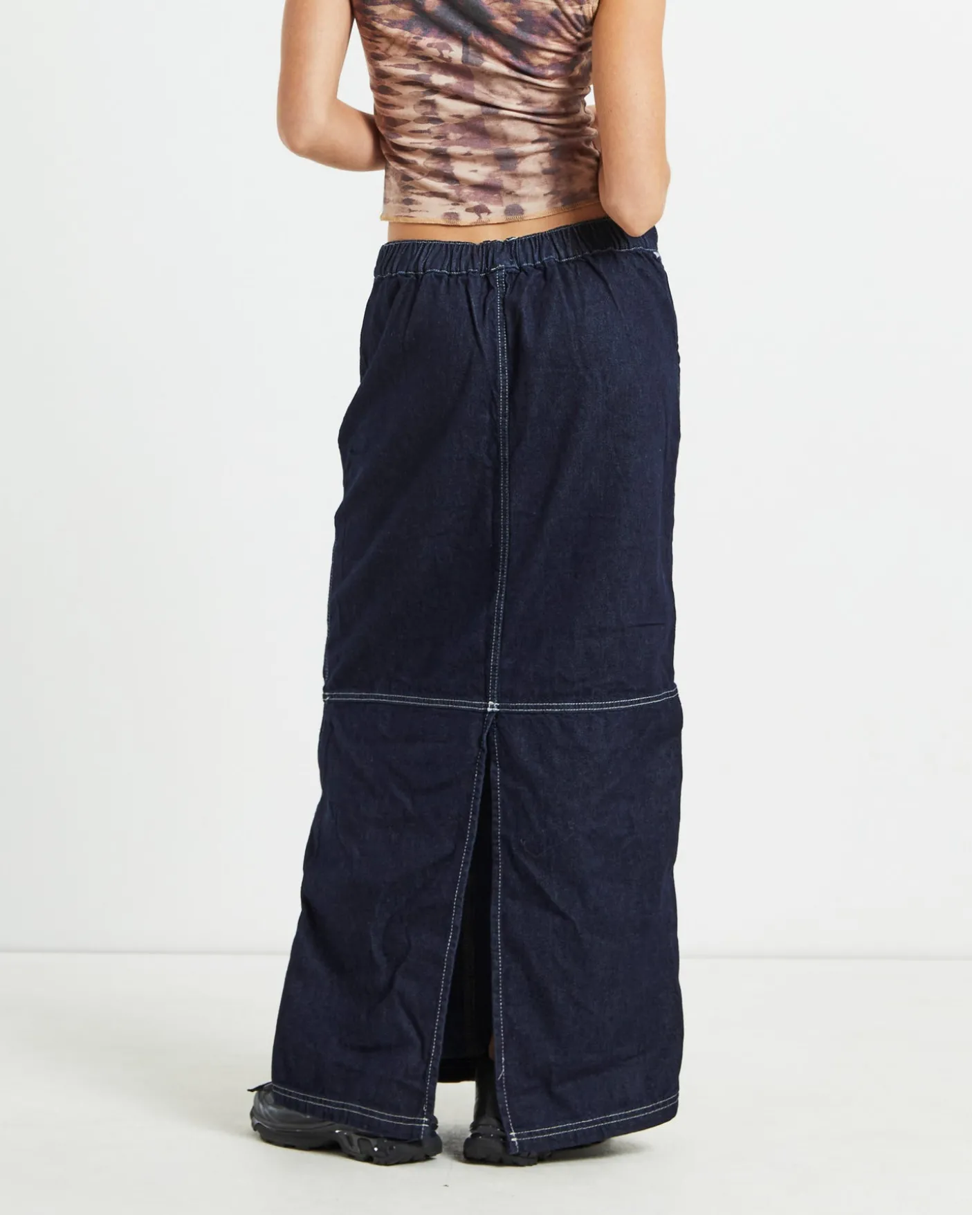BDG Baggy Denim Maxi Skirt