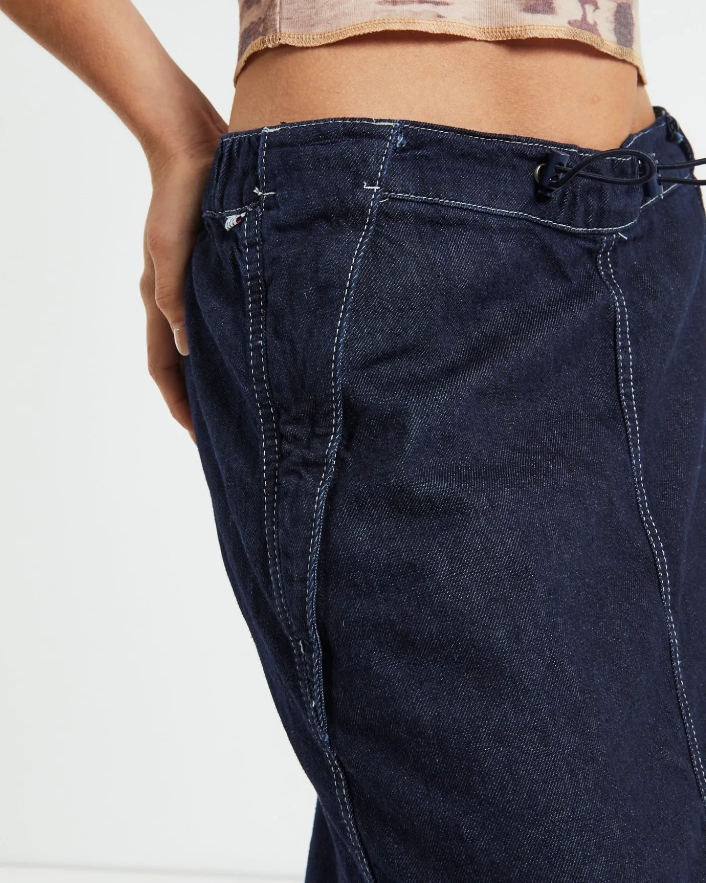 BDG Baggy Denim Maxi Skirt