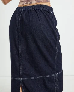 BDG Baggy Denim Maxi Skirt