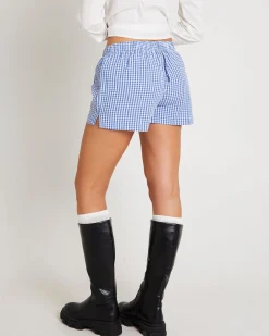 BDG Gingham Boxer Shorts