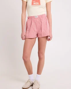 BDG Gingham Boxer Shorts