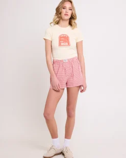 BDG Gingham Boxer Shorts