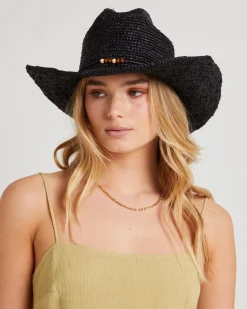 Beach Side Rafia Cowboy Hat