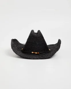 Beach Side Rafia Cowboy Hat