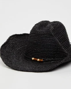 Beach Side Rafia Cowboy Hat