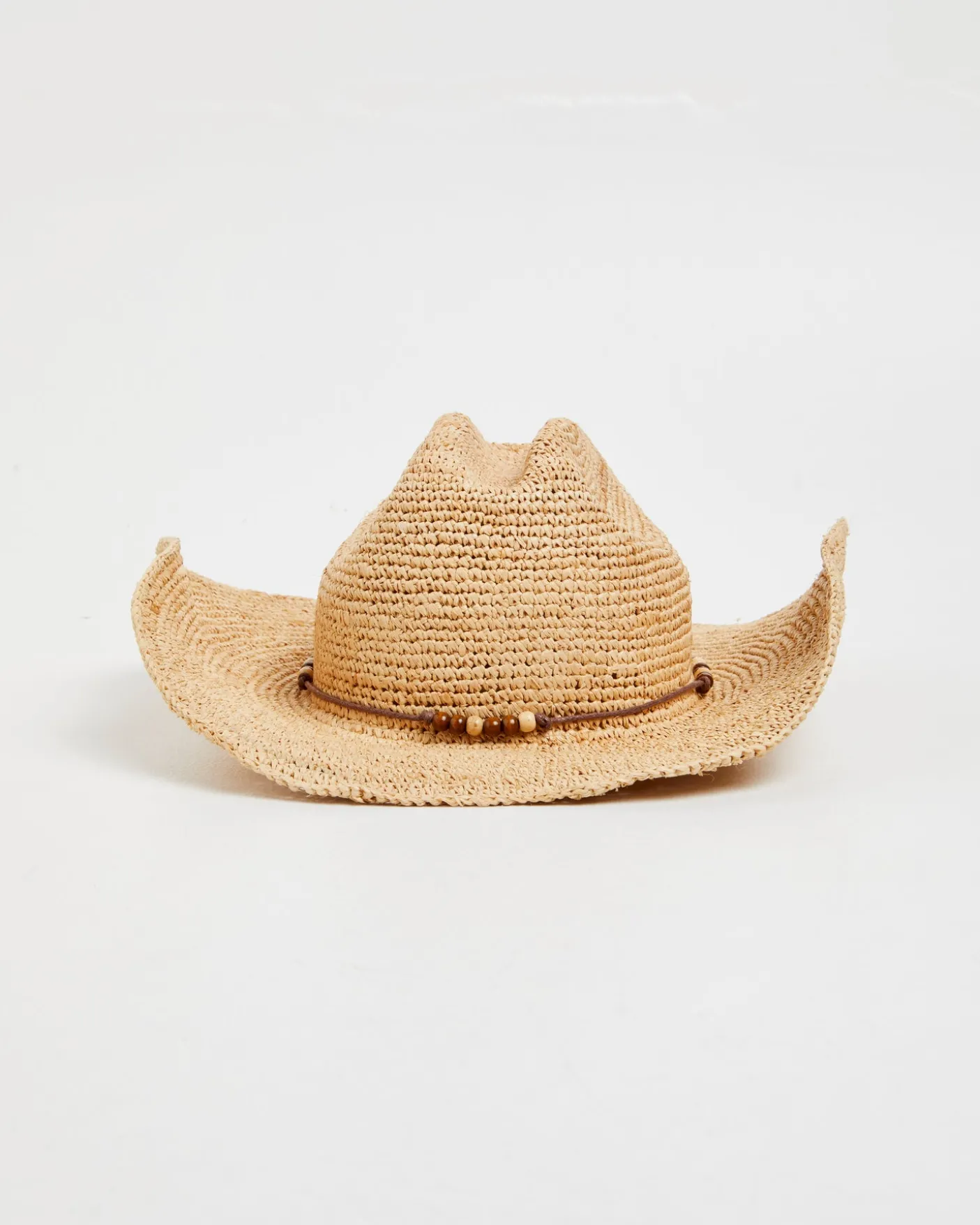 Beach Side Rafia Cowboy Hat