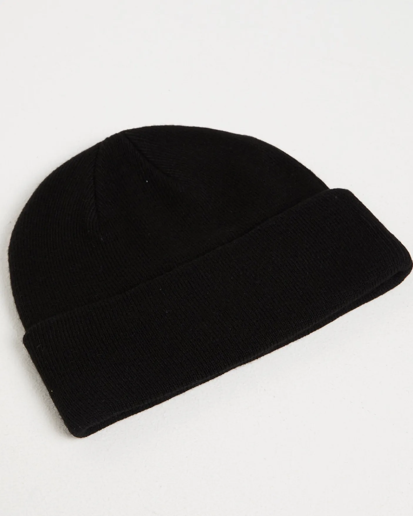 Beanie With Oval Logo Embroidery Patch