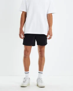 Bedford Cord Shorts Black