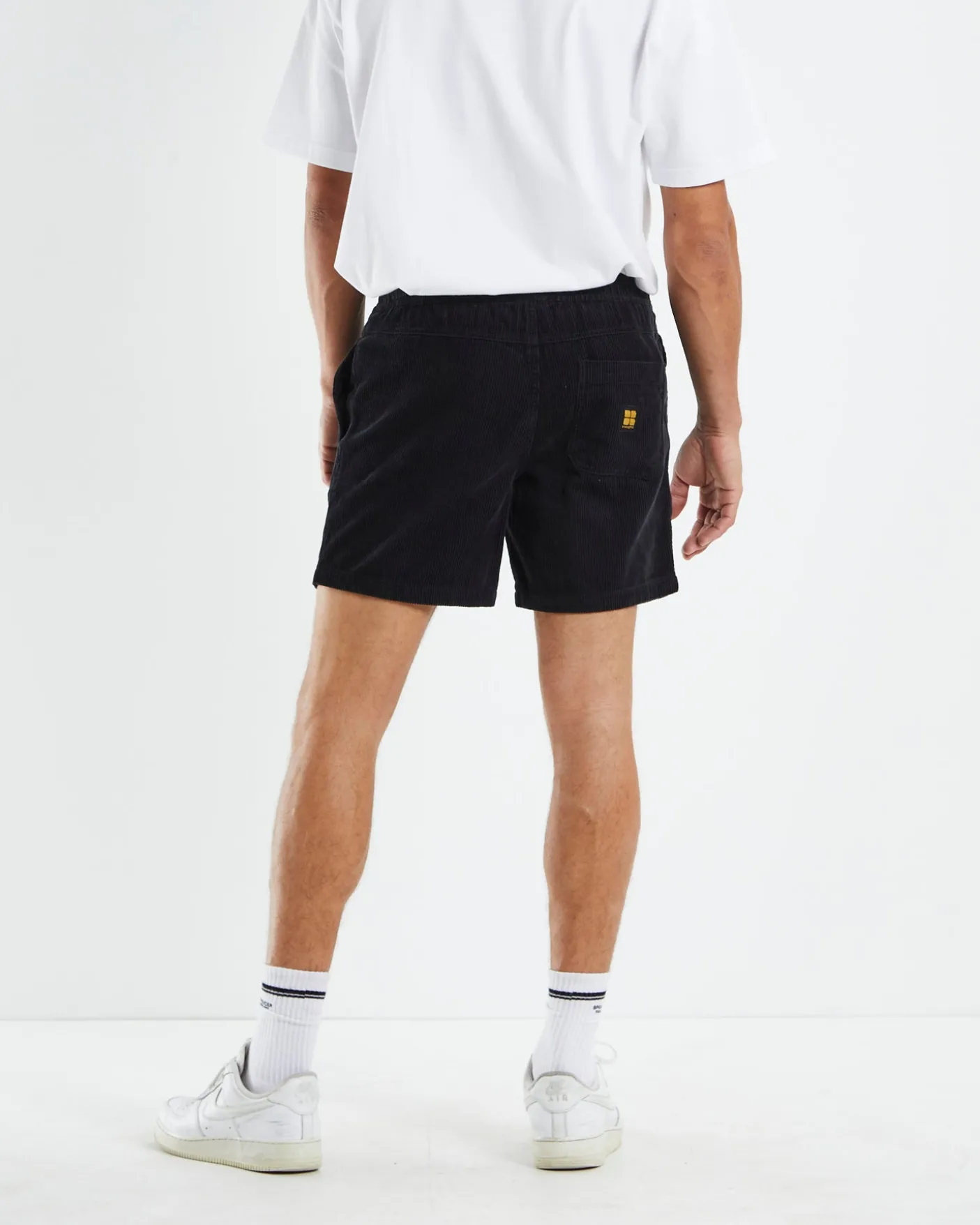 Bedford Cord Shorts Black