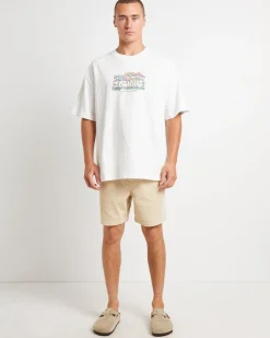 Bedford Cord Shorts in Latte