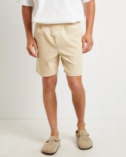 Bedford Cord Shorts in Latte