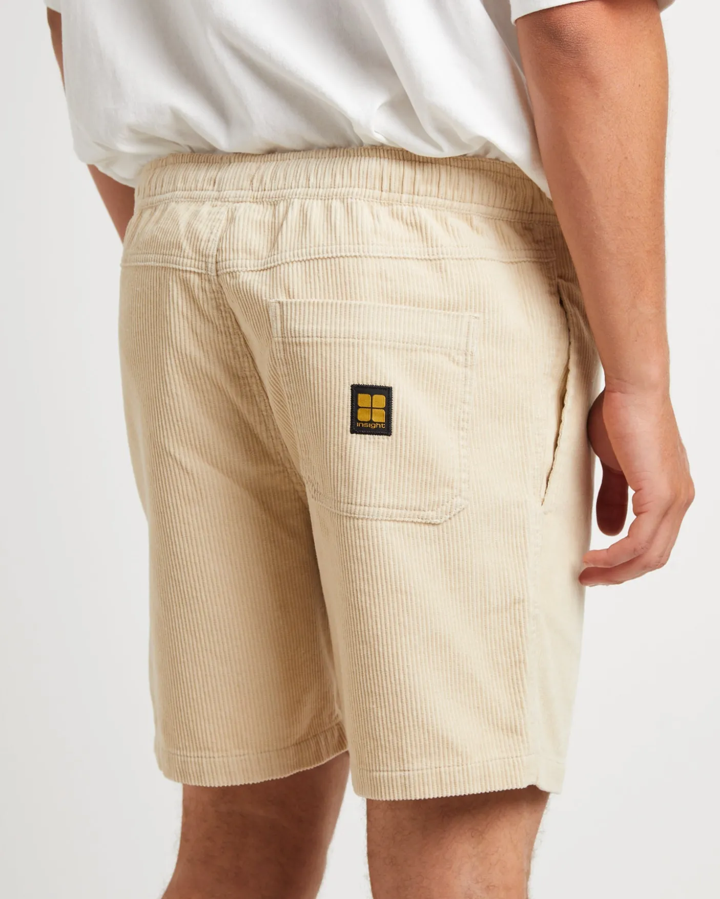 Bedford Cord Shorts in Latte