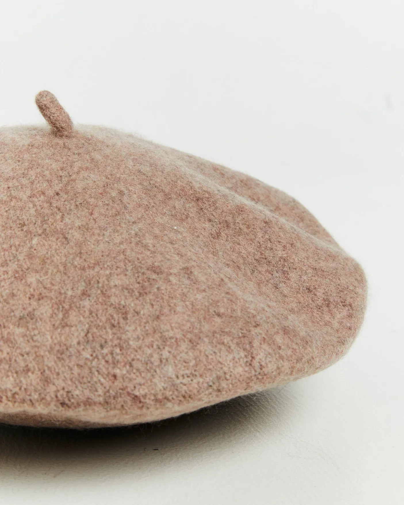 Belle Beret Biscuit Brown