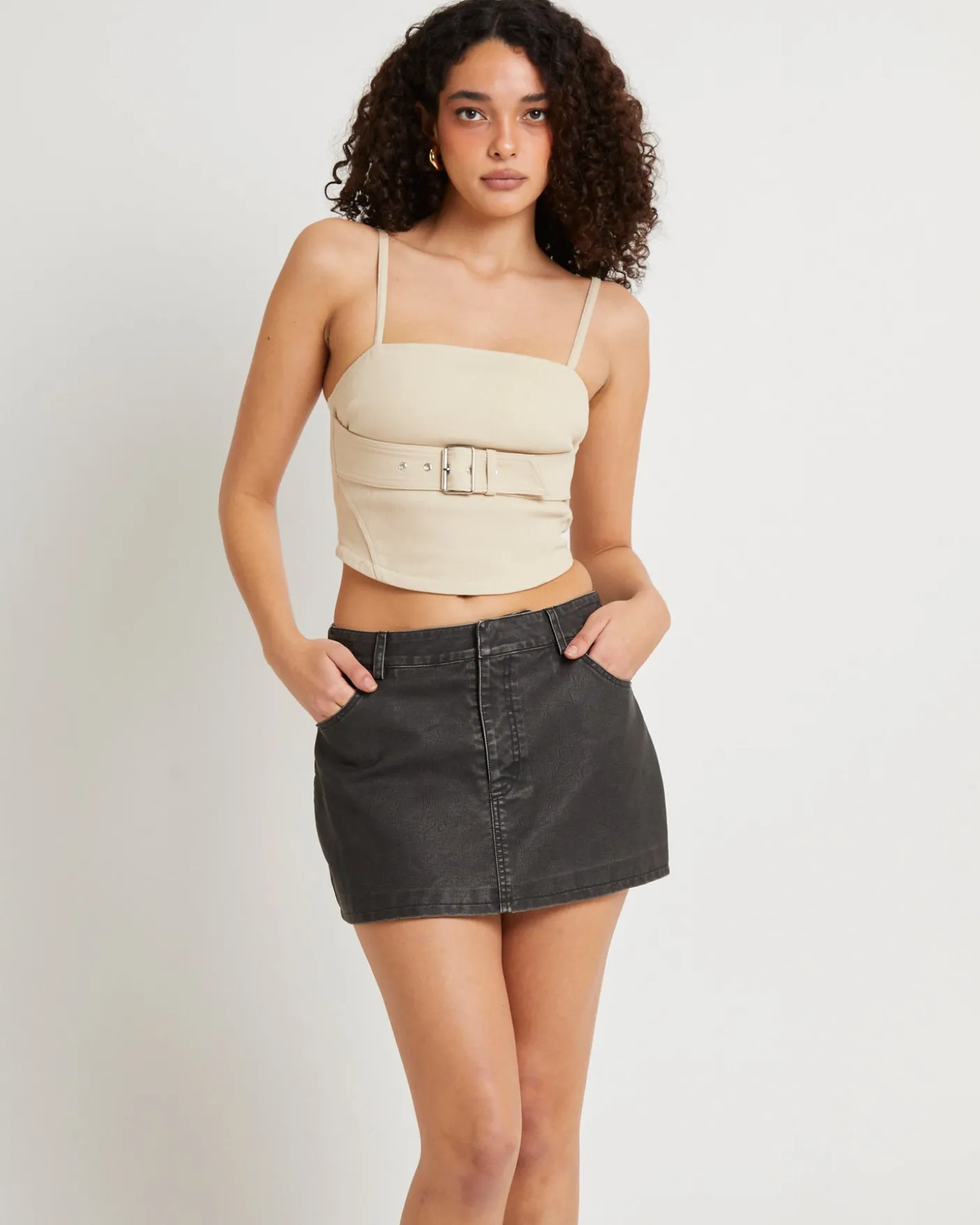 Belted Corset