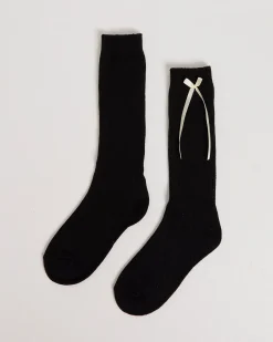 Bianka Bow Socks 2 Pack