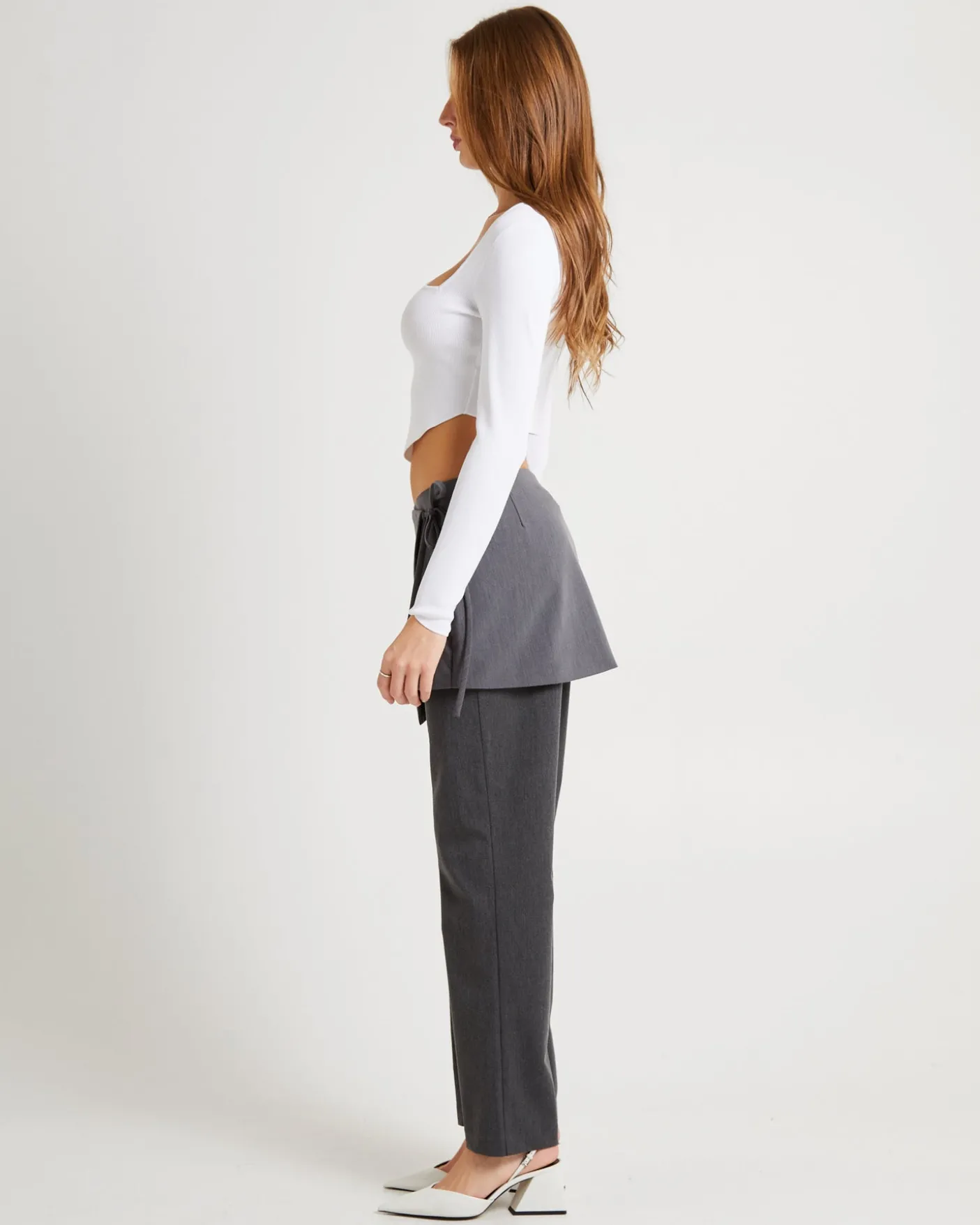 Bianka Cut Out Compact Knit Top