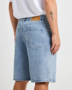 Big Ol Denim Shorts Light Blue