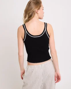 Bindi Contrast Tank Top