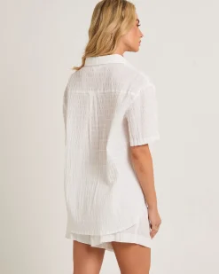 Bisbee Shirred Oversized Shirt