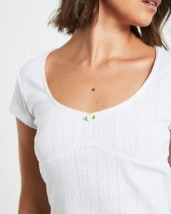 Bittersweet Baby Tee in White