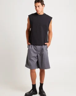 Blade Pleated Shorts