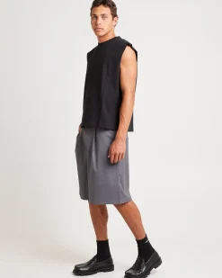 Blade Pleated Shorts