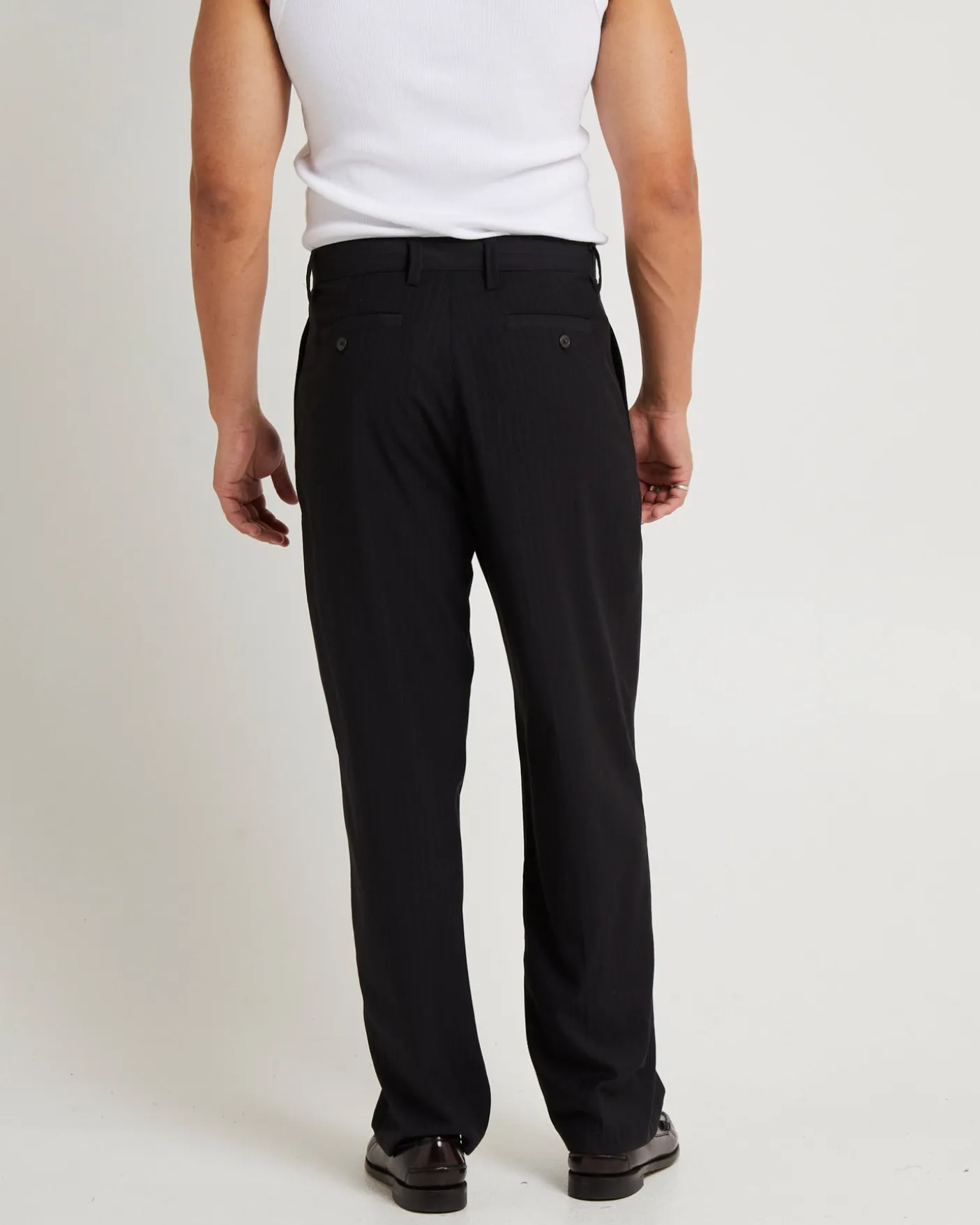 Blade Pleated Trouser