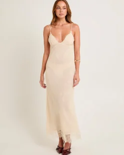 Blair Lace Tie Back Maxi Dress