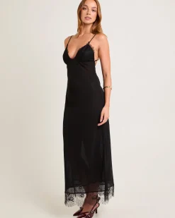Blair Lace Tie Back Maxi Dress
