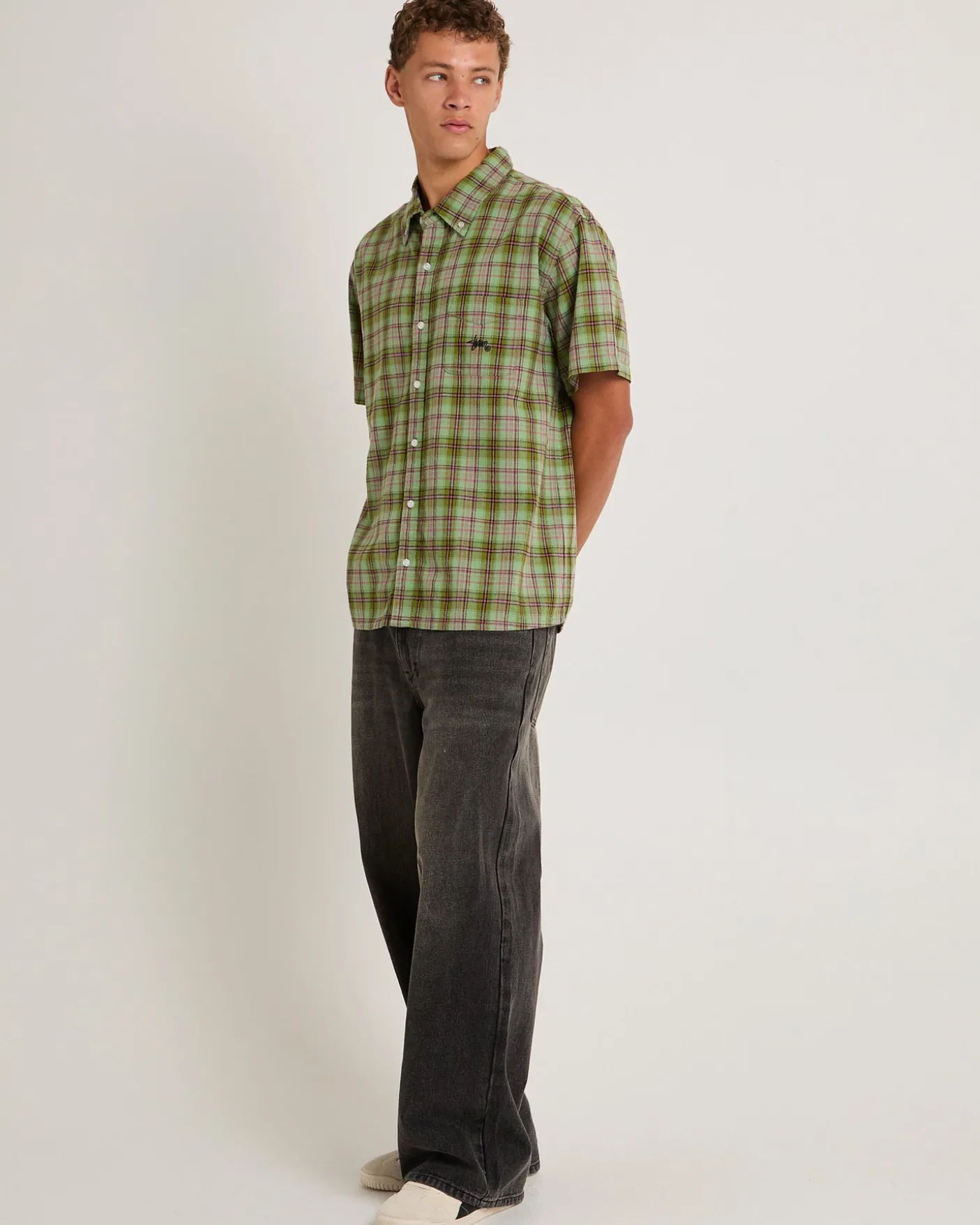 Blend Check Short Sleeve Shirt