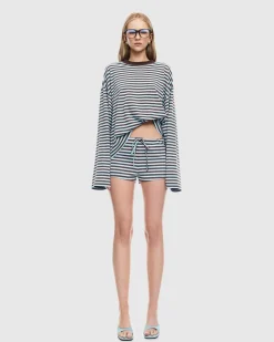 Bloom Long Sleeve Stripe Top