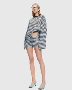 Bloom Long Sleeve Stripe Top