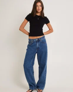 Bobby Baggy Dad Denim Jeans Petite