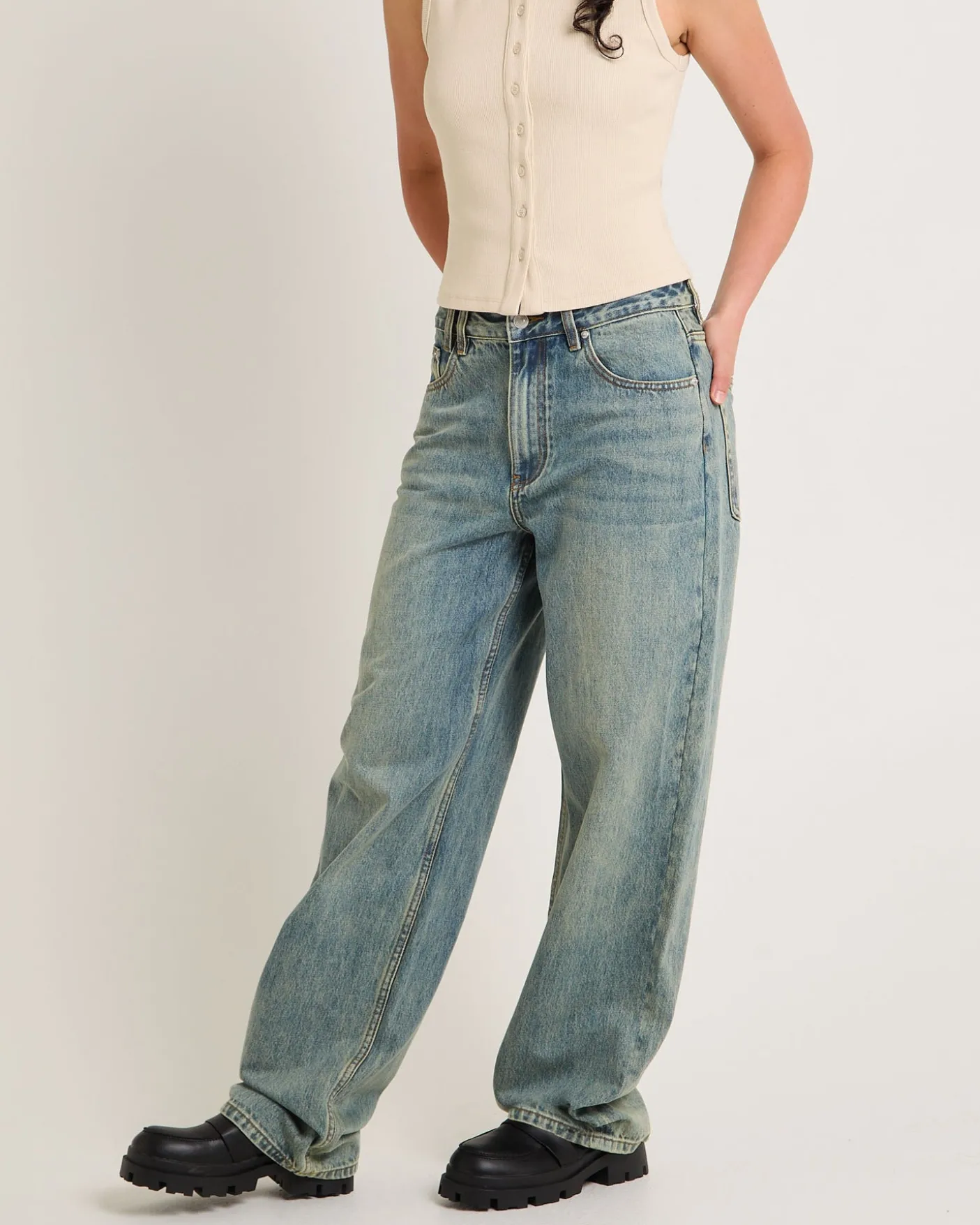 Bobby Baggy Dad Denim Jeans