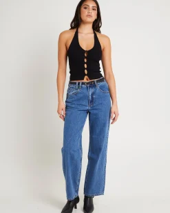 Bobby Baggy Dad Denim Jeans Petite