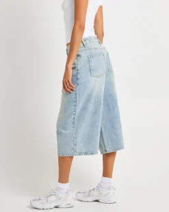 Bobby Crop Denim Jorts