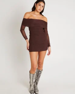 Bobby Mesh Mini Dress