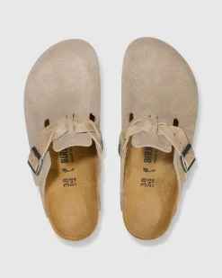 Boston Braided Suede Leather Clog
