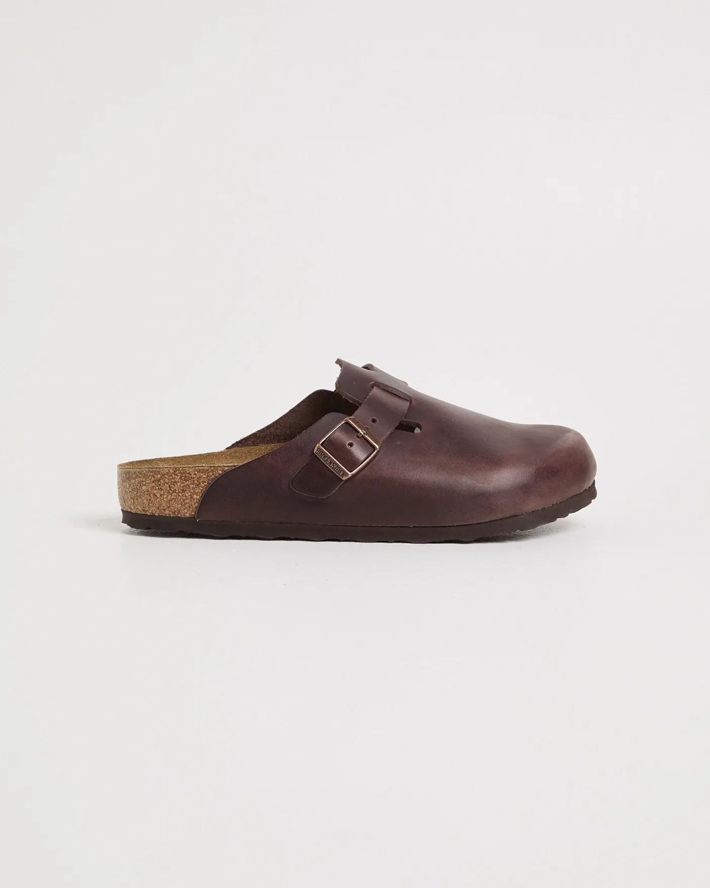 Boston Natural Leather Oiled Clog