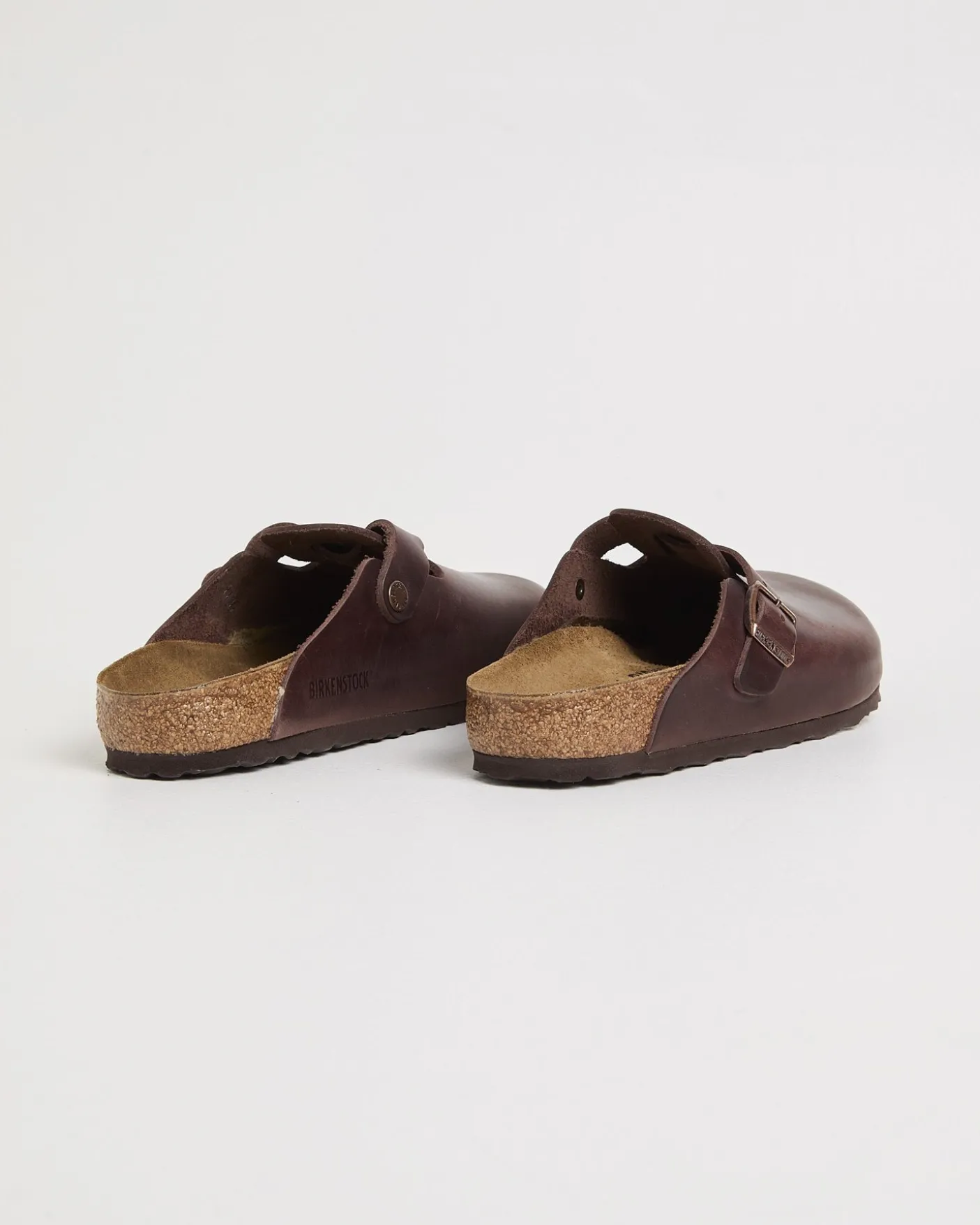 Boston Natural Leather Oiled Clog