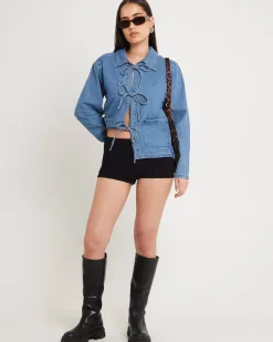 Bow Bow Denim Chore Jacket