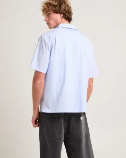 Box Striped Short Sleeve Shirt