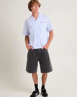 Box Striped Short Sleeve Shirt