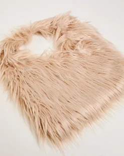 Brianna Fur Tote Bag