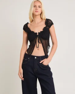 Brianna Lace Top