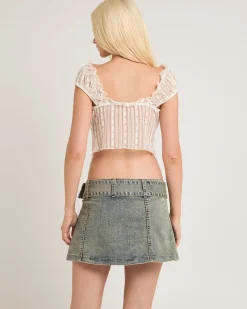 Brianna Lace Top