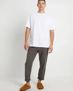 Brody Linen Pants in Muted Olive
